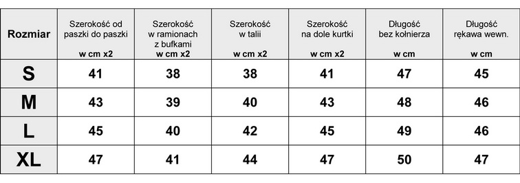 KURTKA DAMSKA BUFKI ZAMECZKI #44 KURTKA DAMSKA BUFKI ZAMECZKI #44